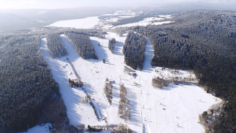 Lažařský areál na Lipně před sezonou investoval 22 milionů do novinek.