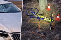 Cyklista na Blanensku zemřel po střetu s autem: Policie hledá svědky