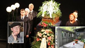 Lubomír Lipský má po pohřbu, ale stále není pohřben v rodinném hrobě.