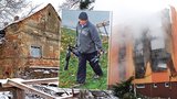 Nebezpečná ruina po vrahovi Blažkovi, který zabil 6 lidí: Vydražil ji detektiv a nestará se o ni