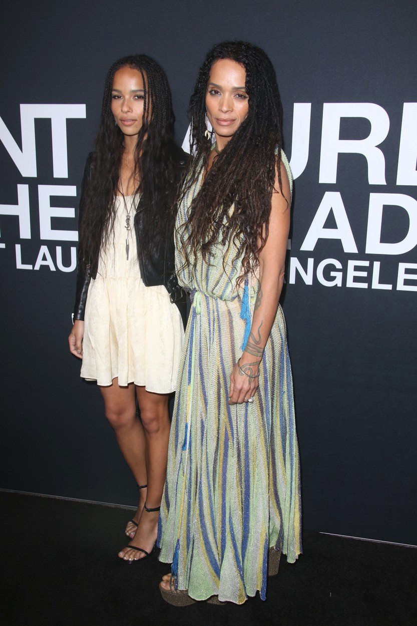 Lisa Bonet s dcerou, kterou má se zpěvákem Lennym Kravitzem, Zoë Kravitz