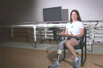 Před nehodou, která jí připravila o nohu, aktivně sportovala. Pohybu se nevzdala ani po amputaci.i
