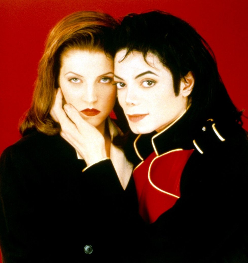 Lisa Marie Presley a jeden z jejích manželů, Michael Jackson