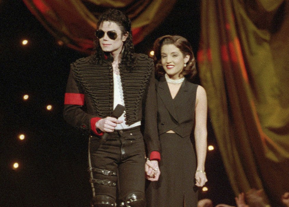 Lisa Marie Presley a jeden z jejích manželů, Michael Jackson