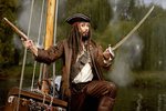 Pirát z Karibiku Jack Sparrow zabloudil na Vltavu