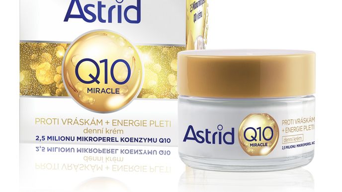 Denní krém proti vráskám, Q10 Miracle, Astrid, 149 Kč/50 ml