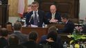 Andrej Babiš (ANO) během mimořádné schůze Sněmovny ke kauze Lithium