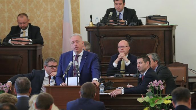 Milan Chovanec (ČSSD) na mimořádném jednání Sněmovny o lithiu (16.10.2017)