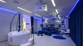 Porodní apartmán Centra porodní asistence.