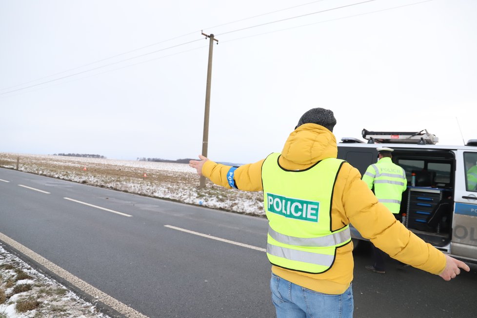 Policejní honička na Litoměřicku skončila tragicky: Řidiče stála život