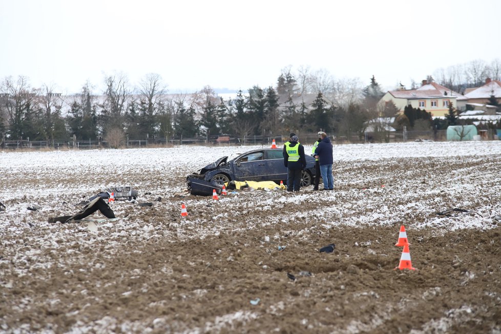 Policejní honička na Litoměřicku skončila tragicky: Řidiče stála život