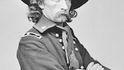 Generál George Armstrong Custer, 1865.