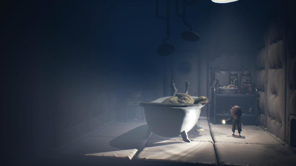 Hororová hopsačka Little Nightmares II pro PlayStation 4. (Screenshoty pocházejí z hraní na PlayStation 5.)