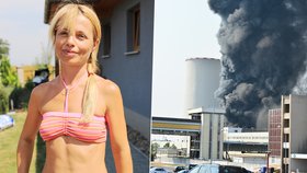 Obyvatele v Litvínově viděli kouř, ale netušili, co se děje. Martina Sedláková utekla s nejnutnějšími věcmi.
