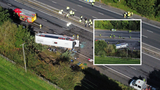 Na dálnici se převrátil autobus plný školáků: Nehodu nepřežila jedna z žaček (†14)