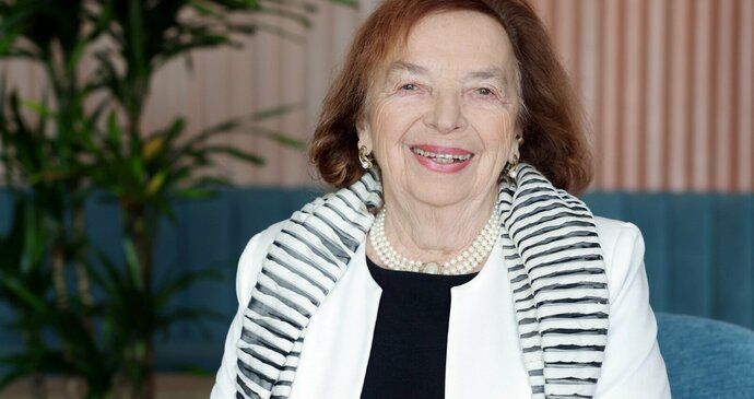 Livia Klausová při rozhovoru pro Blesk