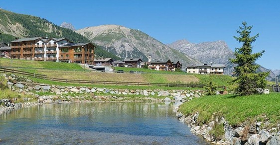 Livigno - malebné městečko obklopené vrcholky Alp