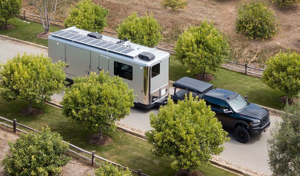 Living Vehicle Pro-EV Camper Trailer