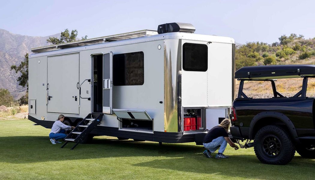 Living Vehicle Pro-EV Camper Trailer