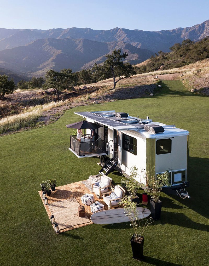 Living Vehicle Pro-EV Camper Trailer