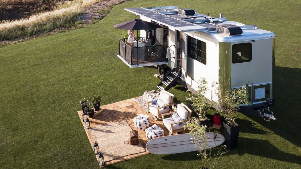 Living Vehicle Pro-EV Camper Trailer