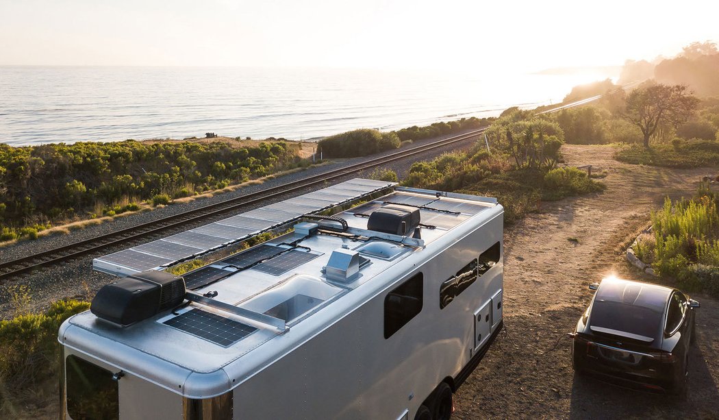 Living Vehicle Pro-EV Camper Trailer