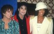 Liza Minnelli s Michaelem Jacksonem a Whitney Houston