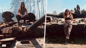 Doufám, že tam umřeš! Brazilská modelka (36) se vydala pomáhat na Ukrajinu, schytala ale salvu výhružek