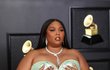 Rapperka Lizzo na 63. ročníku udílení cen Grammy