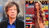 Rozkošnou dceru Micka Jaggera svlékl Playboy