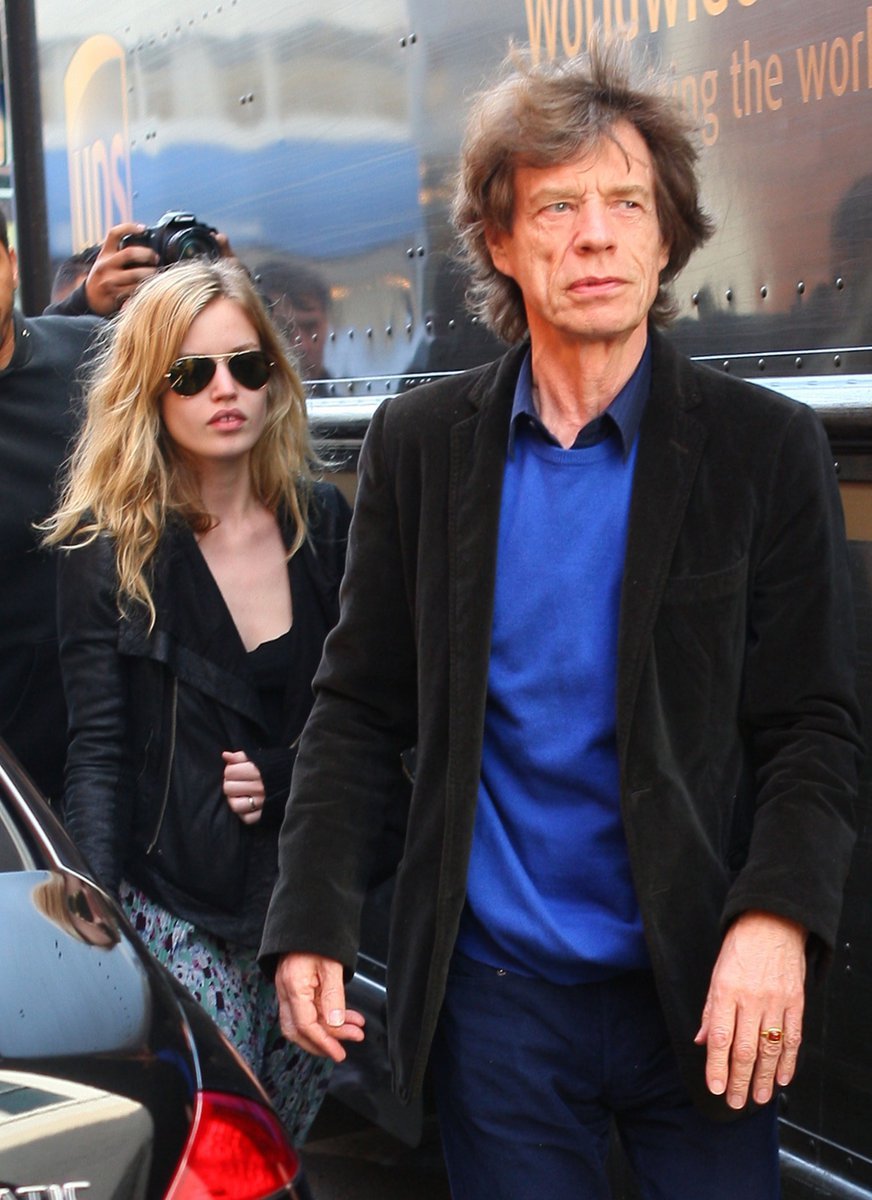 Mick Jagger s dcerou Lizzie