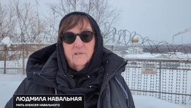 Ljudmila Navalná na Sibiři
