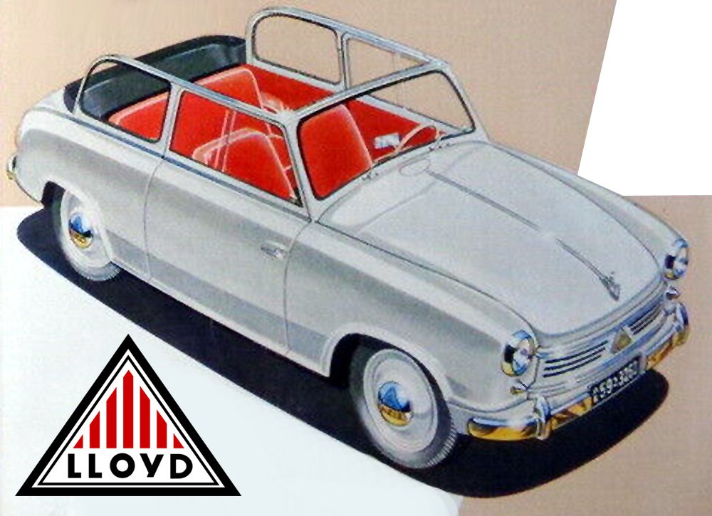 Poslední variantou řady 400 byl Lloyd LC400 Cabrio-Limousine s pevnými rámy bočních oken a stahovací plátěnou střechou.