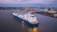 LNG tanker Gaslog Georgetown připlul k terminálu v nizozemském Eemshavenu, kde vyloží první zásilku zemního plynu pro ČEZ