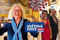 „Za dveřmi už korona není.“ Na VIP party nechyběl kaviár ani šampaňské, roušky byly na obtíž