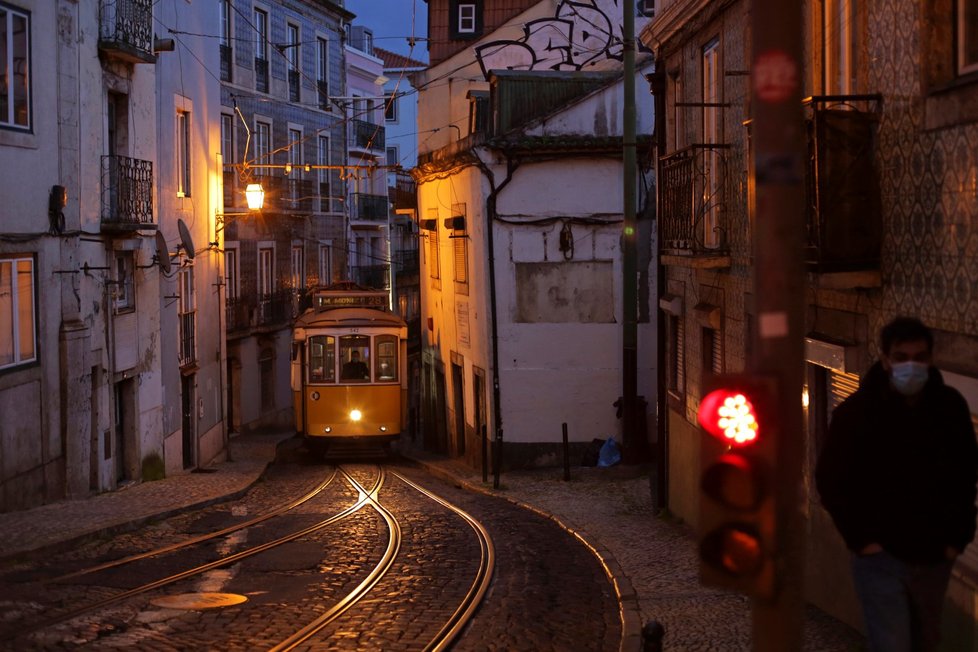 Lockdown v Portugalsku.