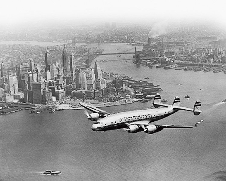 Lockheed Constellation: V roce 1947 létal z Austrálie do Evropy - několik dní