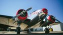 Lockheed Electra A10 při renovaci v americké firmě Wichita Air Services Lockheed Electra A10 při renovaci v americké firmě Wichita Air Services