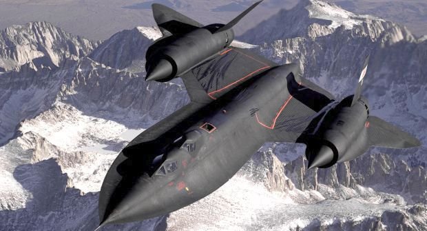 Legenda SR-71 Blackbird ve vzduchu