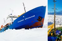Loď plná vědců uvízla na Štědrý den v Antarktidě: Pomoc se blíží