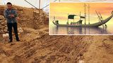 Unikátní objev českých archeologů v Egyptě: Našli v poušti loď starou 4500 let