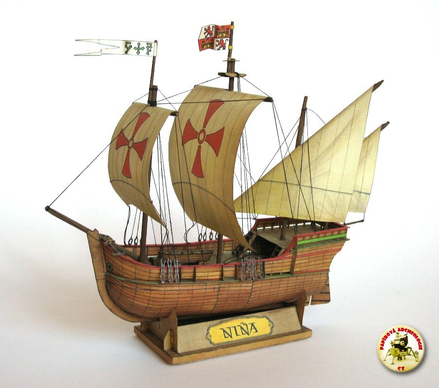 Model lodi Niña od Richarda Vyškovského