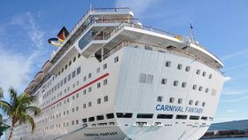 Turistická loď Carnival Fantasy společnosti Carnival Cruise Line