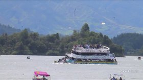 U Kolumbie se potopila výletní loď: 9 mrtvých, desítky lidí se pohřešují