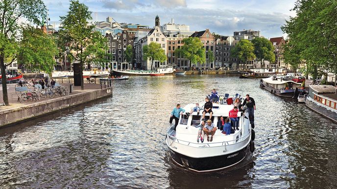 Vydejte se na nejkrásnější místa Nizozemska a pokochejte se jimi z paluby lodi