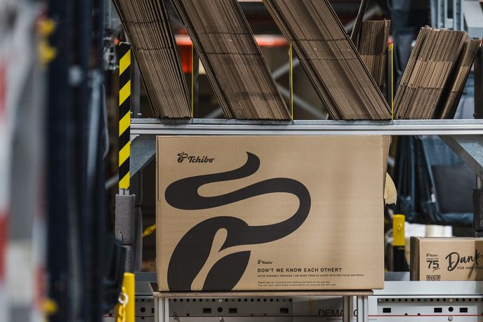 Distribuční centrum Tchibo v Panattoni Parku Cheb. Distribuční centrum Tchibo v Panattoni Parku Cheb.