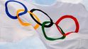 Olympijská vlajka - ilustrační foto