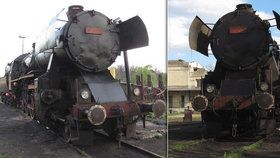 Na Hodonínsku vykolejila historická lokomotiva.