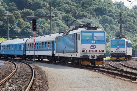 Lokomotiva 162 ČD, Ústí nad Labem