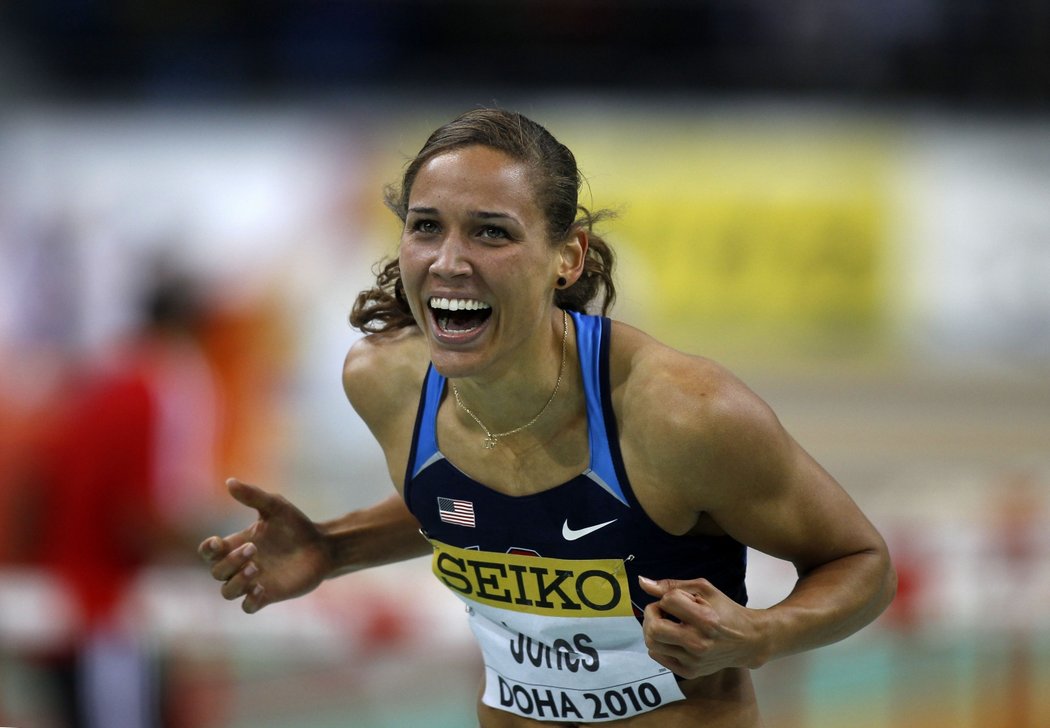 Americká atletka Lolo Jones je sexy žena